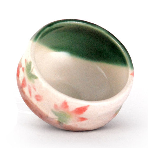 Matcha Bowl "Chawan" - Amber Leaf