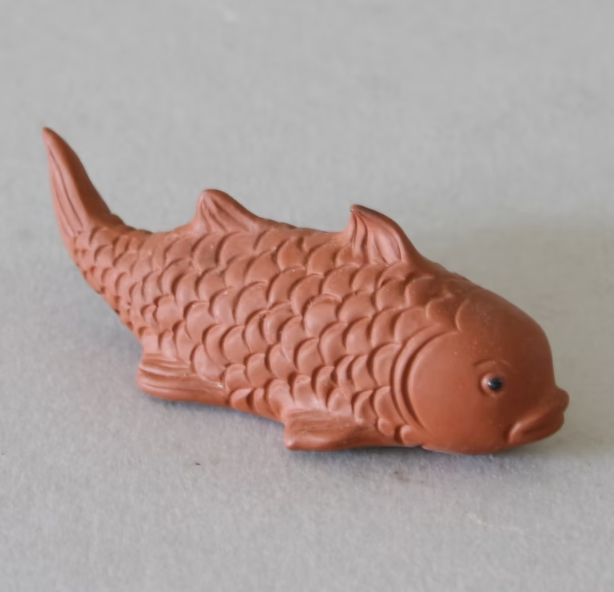 Red Clay Fish Tea Pet