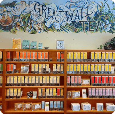 Come visit the Great Wall of Tea, a global tasting journey