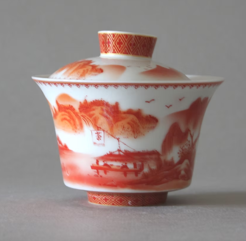 Hand Painted Gaiwan