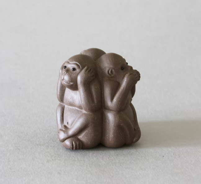 See no, Speak no, Hear no Tea Pet