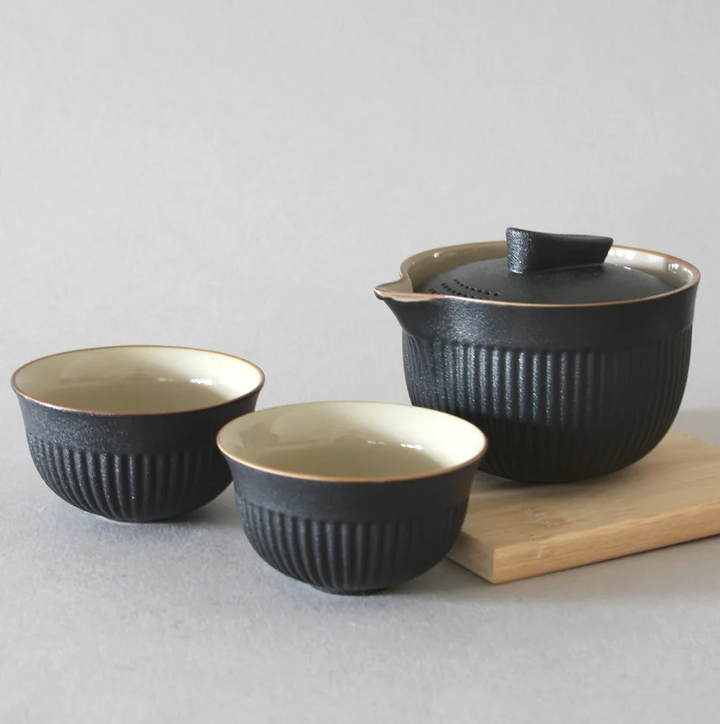 Travel Gong fu - 2 Cups with case