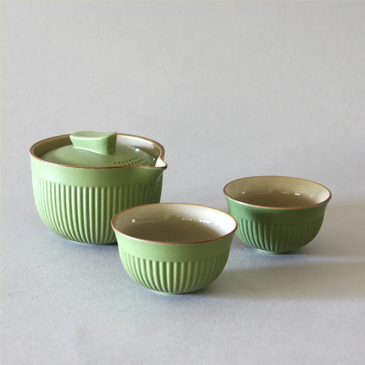 Travel Gong fu - 2 Cups with case
