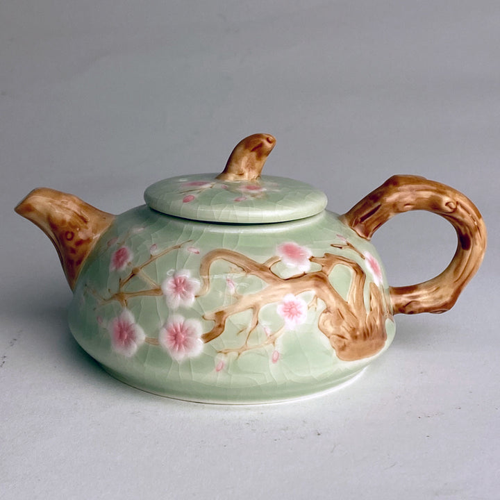 Plum Tea Set with Cups - 8oz