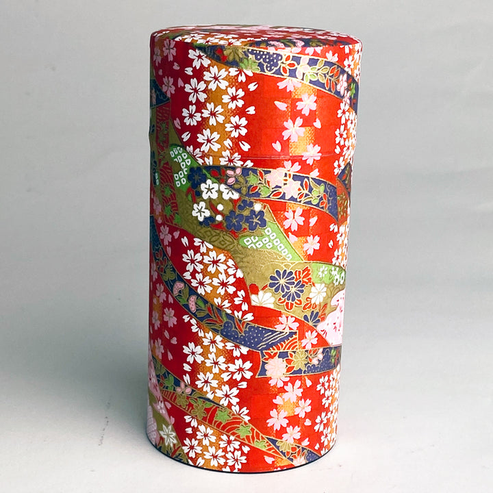 Washi Paper Tea Tin