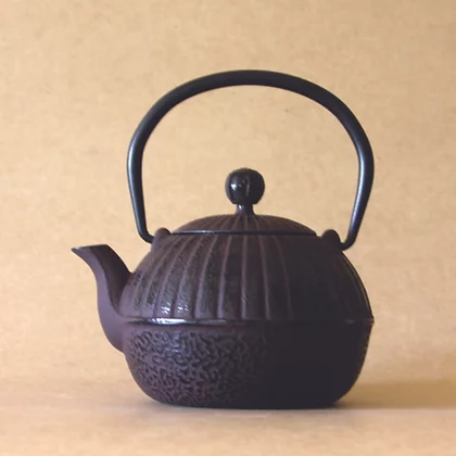 Brown Cast Iron Teapot 20oz