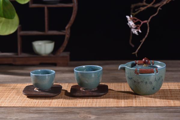 Easy Gaiwan Travel Set- Black Bird Egg