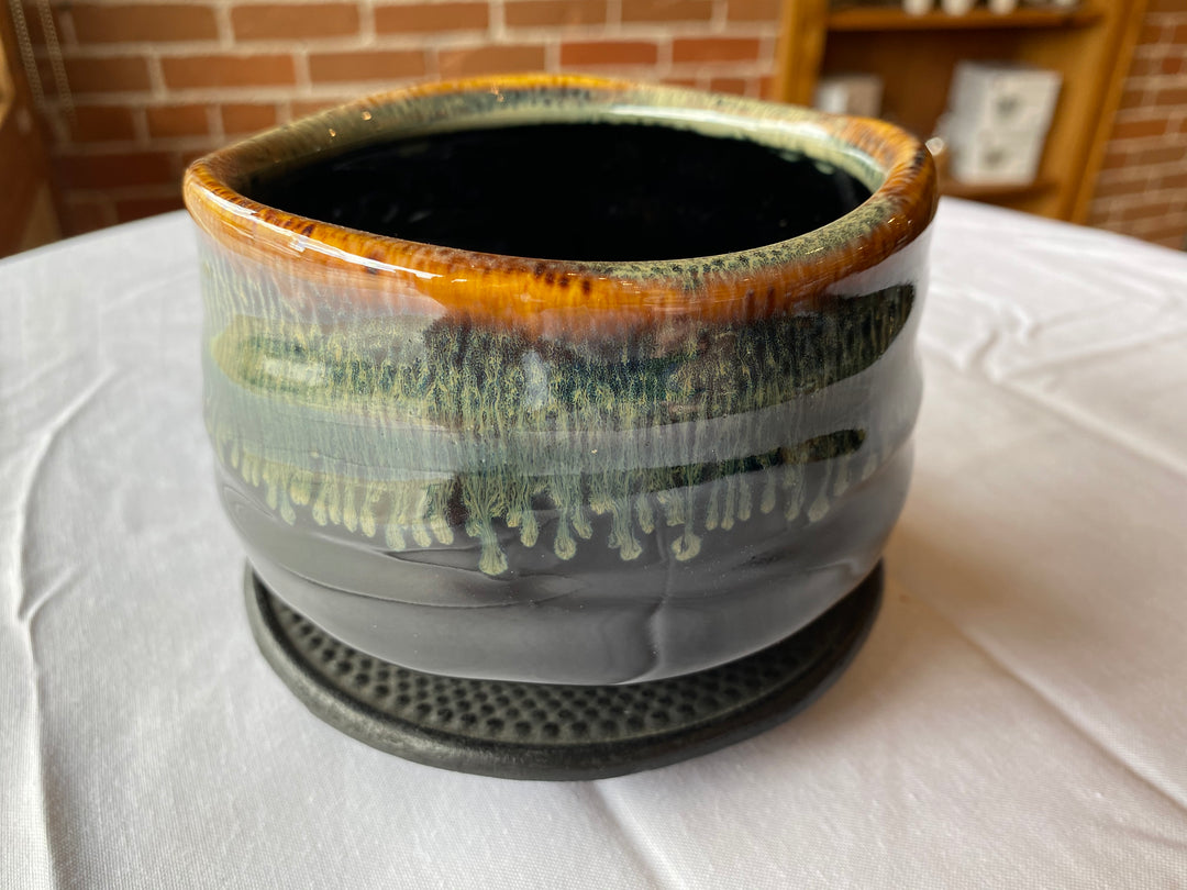 Matcha Bowl "Chawan" - Tiger Eye