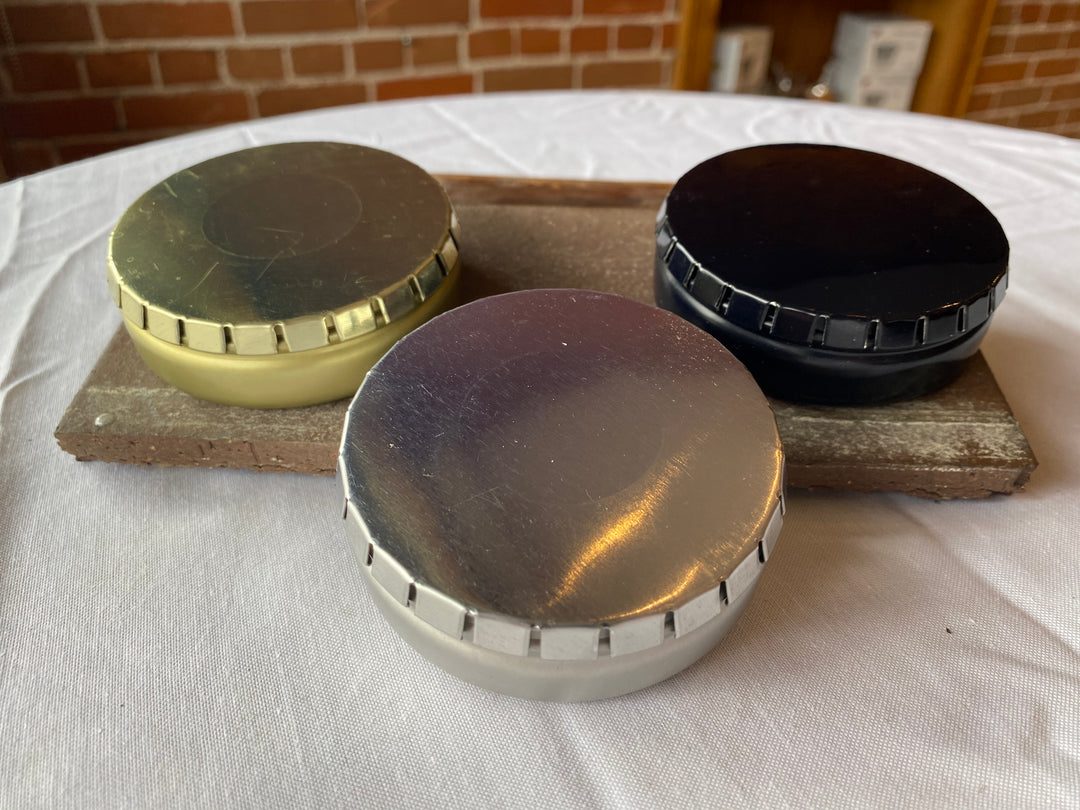 Click Top Round Tea Tin