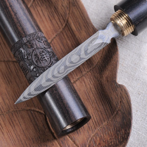 Wenge Wood Pu-Er Tea Knife
