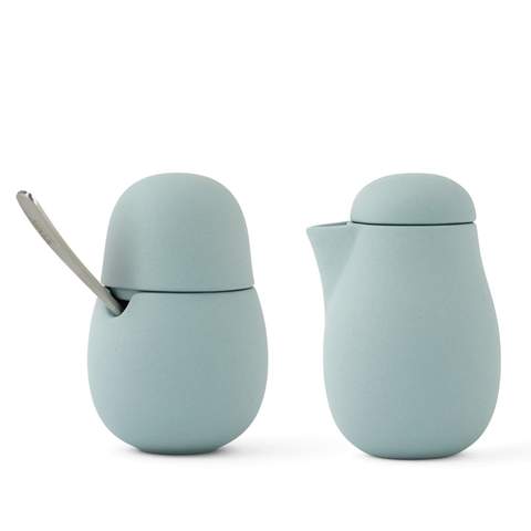 English Pear Cream and Sugar Set