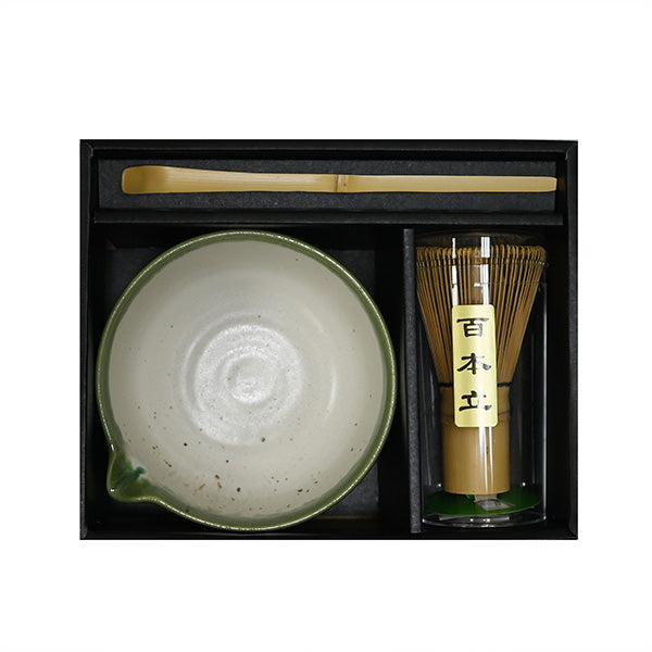 Matcha Set - Bowl with spout, Whisk, & Scoop