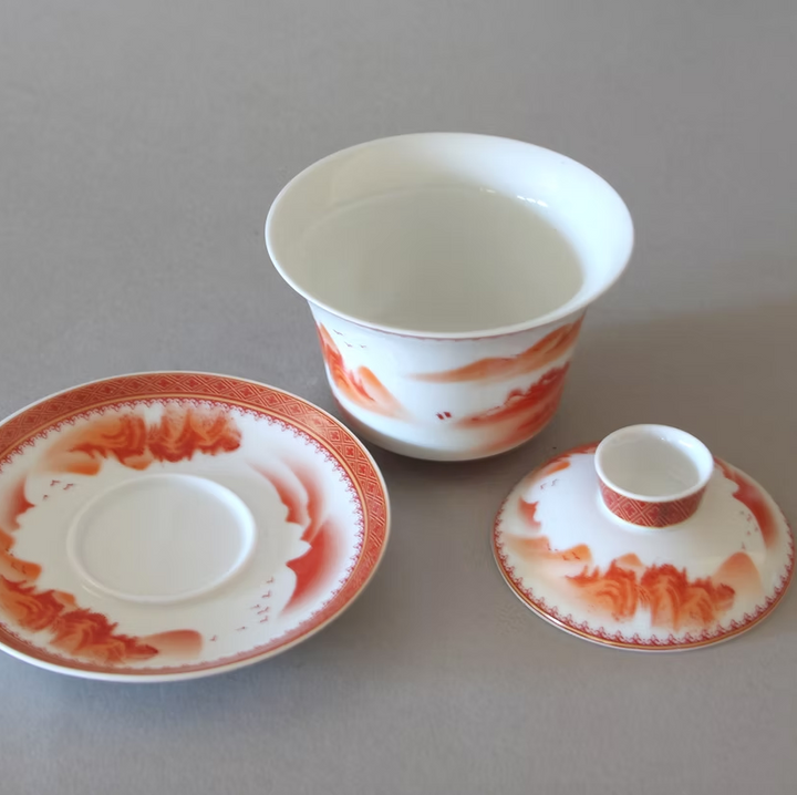 Hand Painted Gaiwan