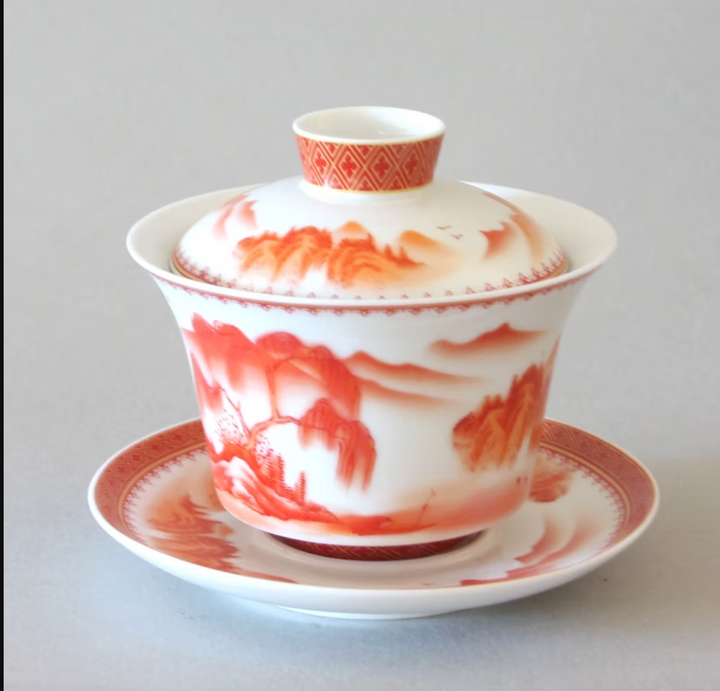 Hand Painted Gaiwan
