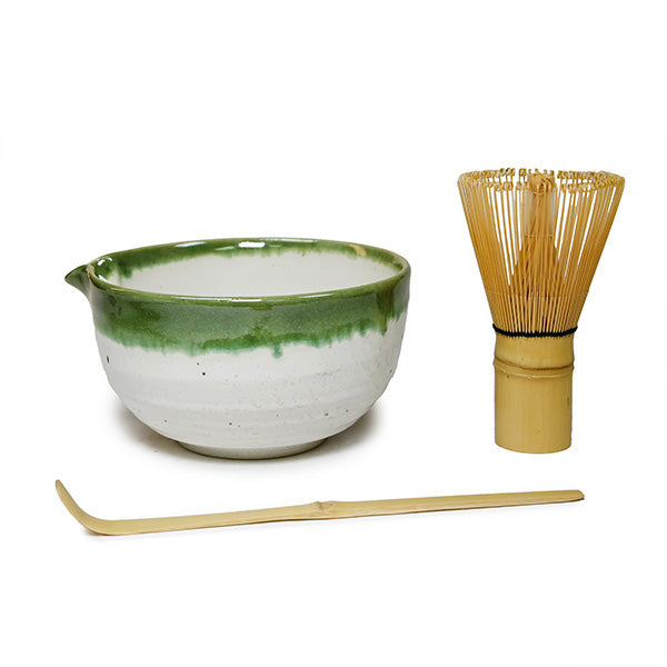 Matcha Set - Bowl with spout, Whisk, & Scoop