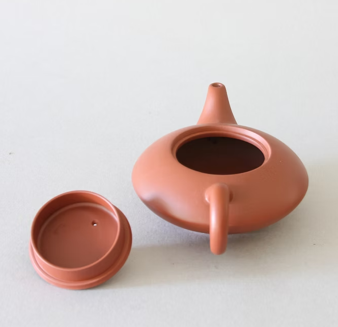 Yixing Red Saucer Tea Set w/ 2 cups - 7oz