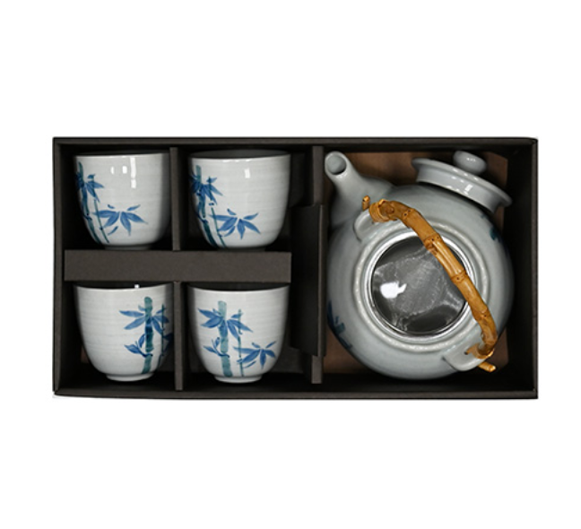 Bamboo Azure Tea Set - 25 oz