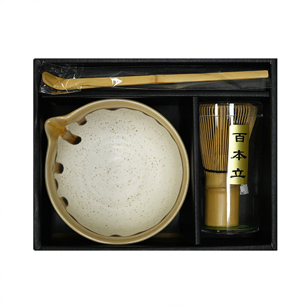 Matcha Set - Bowl with spout, Whisk, & Scoop