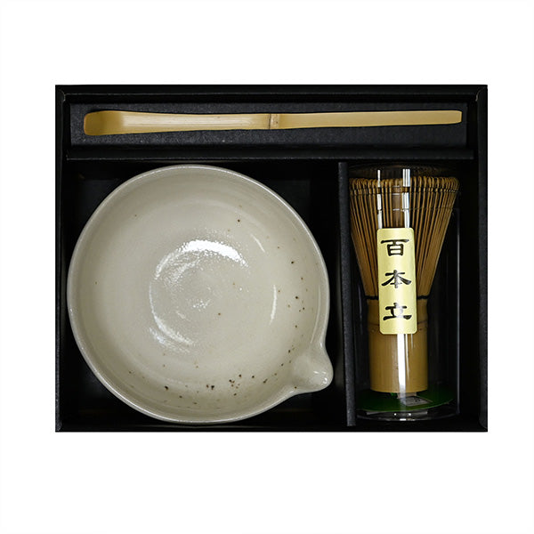 Matcha Set - Bowl with spout, Whisk, & Scoop