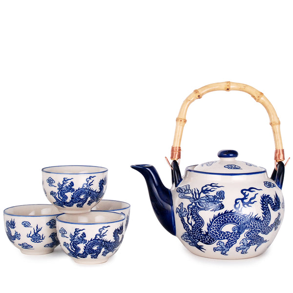 Dancing Dragon Tea Set - 25oz – Happy Lucky's Teahouse