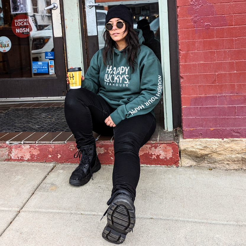 Happy Lucky's Hoodie – Happy Lucky's Teahouse Happy Lucky's Hoodie – Happy Lucky's Teahouse
