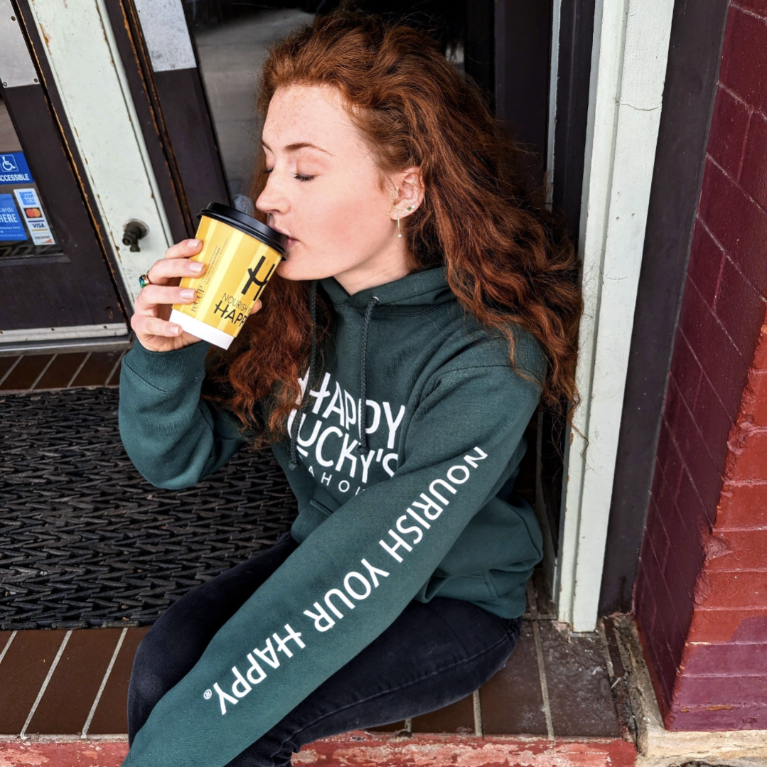 Happy Lucky's Hoodie – Happy Lucky's Teahouse Happy Lucky's Hoodie – Happy Lucky's Teahouse