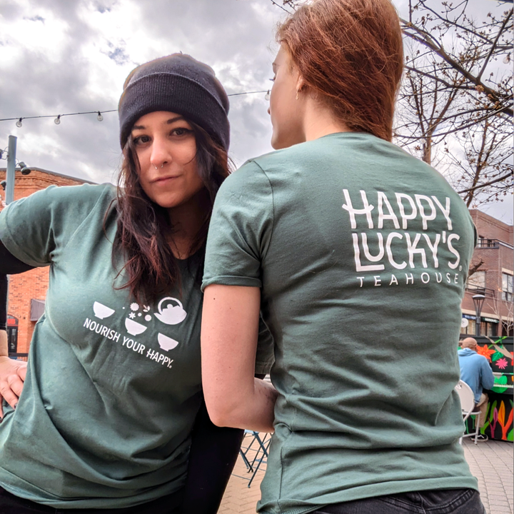 Happy Lucky's Tea Shirt—Nourish Your Happy