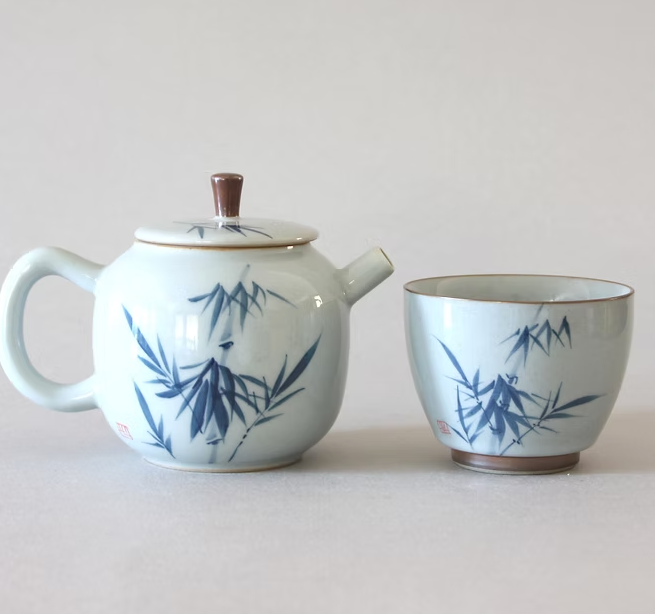 Bamboo Mist Tea Set