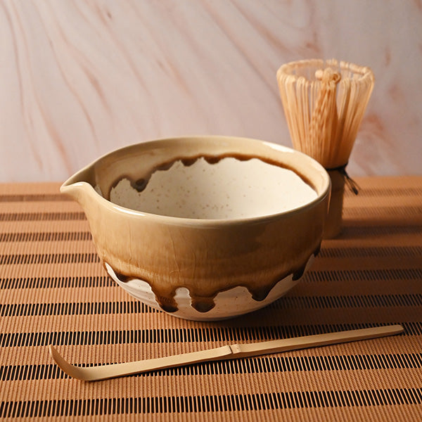 Matcha Set - Bowl with spout, Whisk, & Scoop