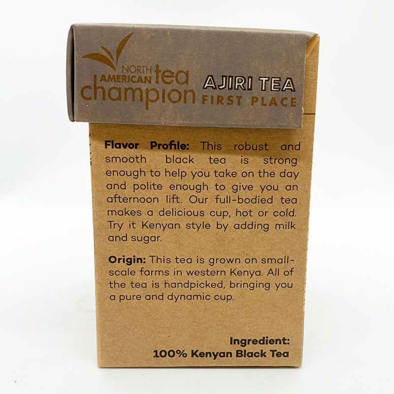 Kenya Ajiri Black Tea - Box of Bagged Tea
