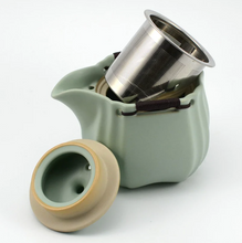 Load image into Gallery viewer, Gaiwan with cloth grip - Ruyao - Green