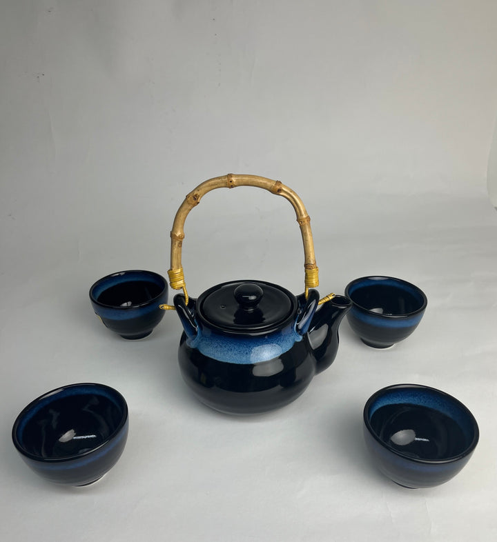 Arctic Skies 27oz Tea Set w/ 4 Cups