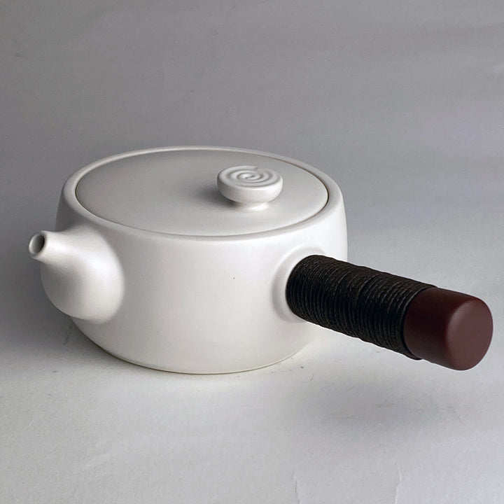 Thumbalina Kyusu Tea Set - White with Cups
